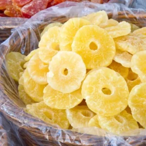 premium dried pineapple in pakistan – sweet & tangy pineapple rings | nuts kingdom