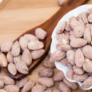 Salted Almonds Premium Quality in Pakistan | Roasted Namkeen Badam | Nuts Kingdom