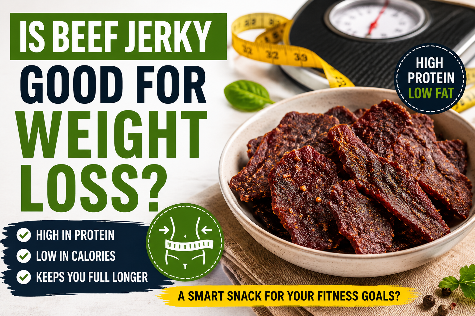 Is Beef Jerky Good for Weight Loss? Benefits, Calories, and What to Know 5 Is Beef Jerky Good for Weight Loss? Benefits, Calories, and What to Know